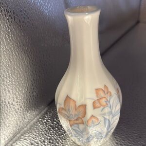 Chic Ceramic Vase with Floral Design